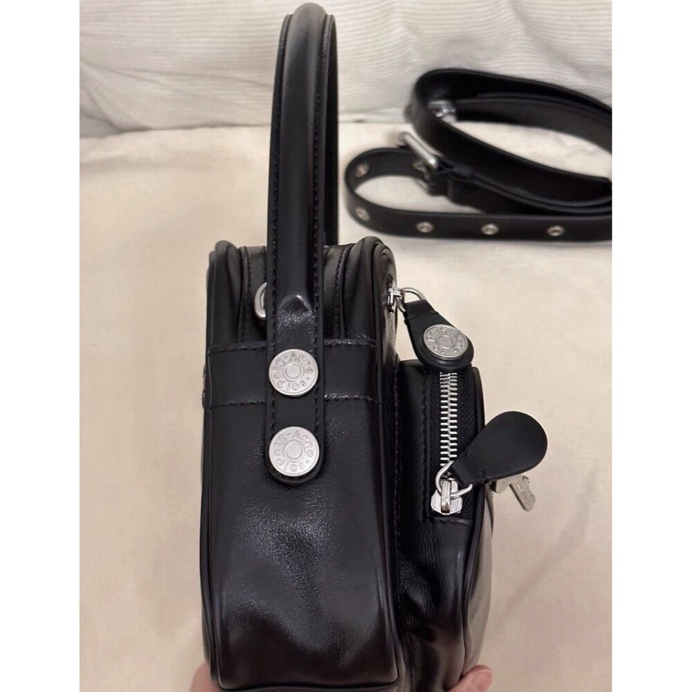 Acne Studios Small Black Leather Camero Party Shoulder Bag MSRP $1,950 - Picture 7 of 12